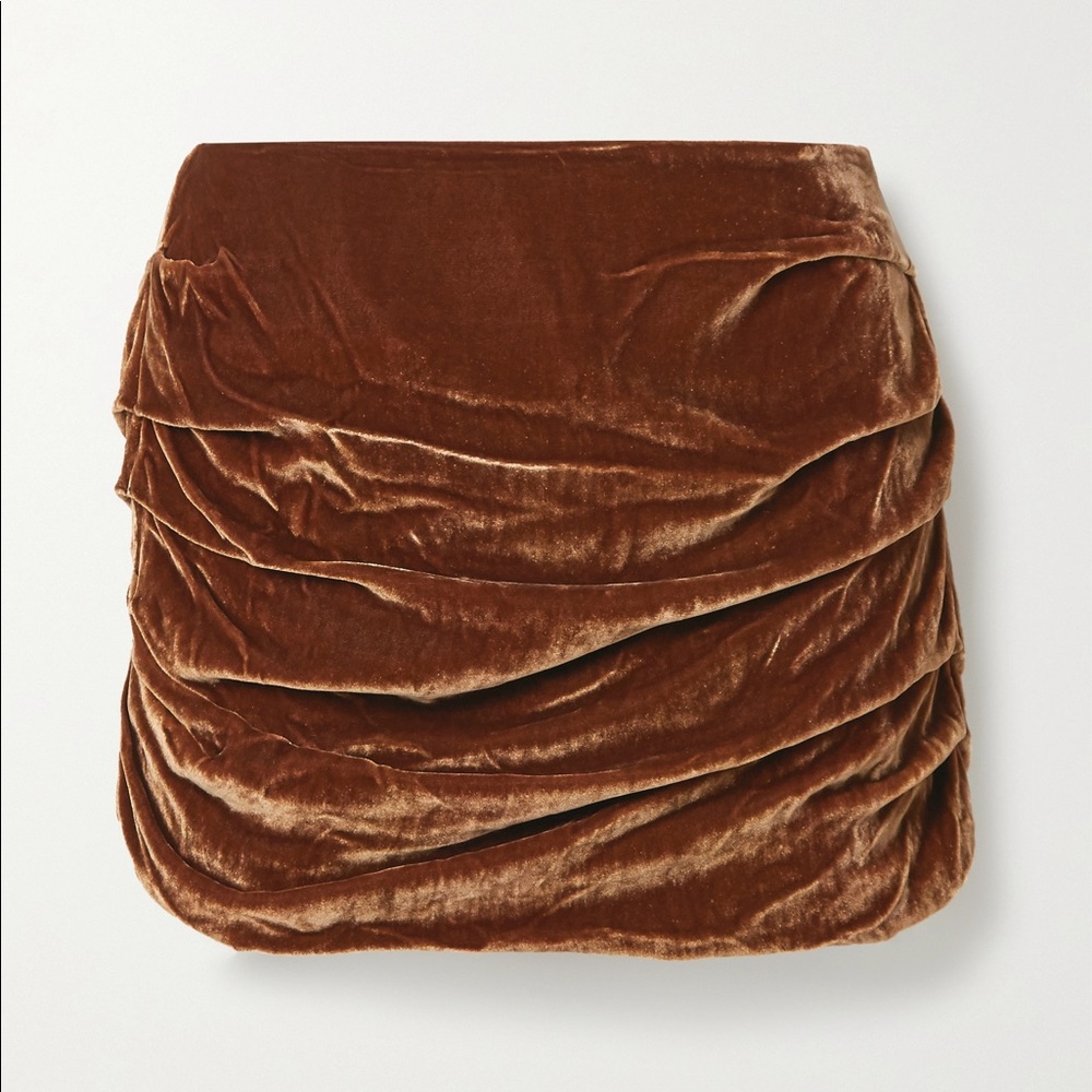 Georgia Alice Velvet Mini Skirt